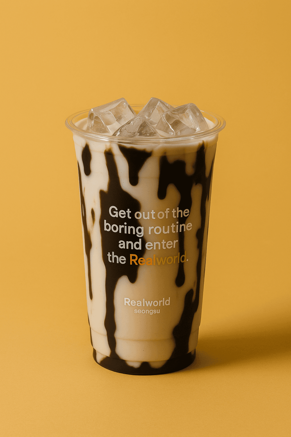 달마시안 초콜릿 라떼